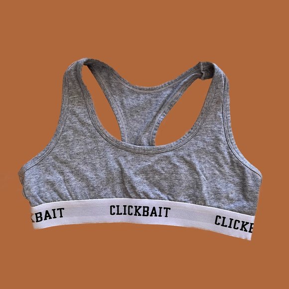 Clickbait Sports Bra - Picture 1 of 2